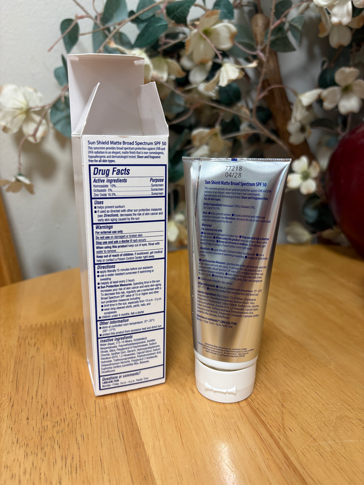 Obagi Medical Sun Shield Broad Spectrum SPF 50,Sunscreen Lotion 3oz,SEALED 04/28