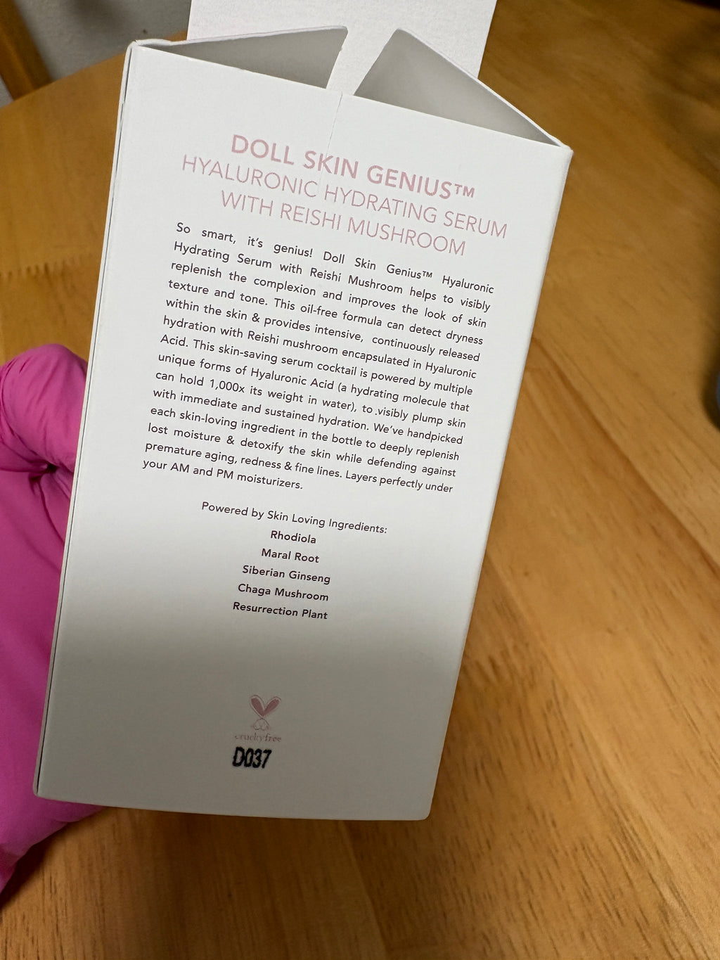 Doll 10 ~ Doll Skin Genius, Hyaluronic Hydrating Serum, Full Sz 1oz/30ml, BNIB