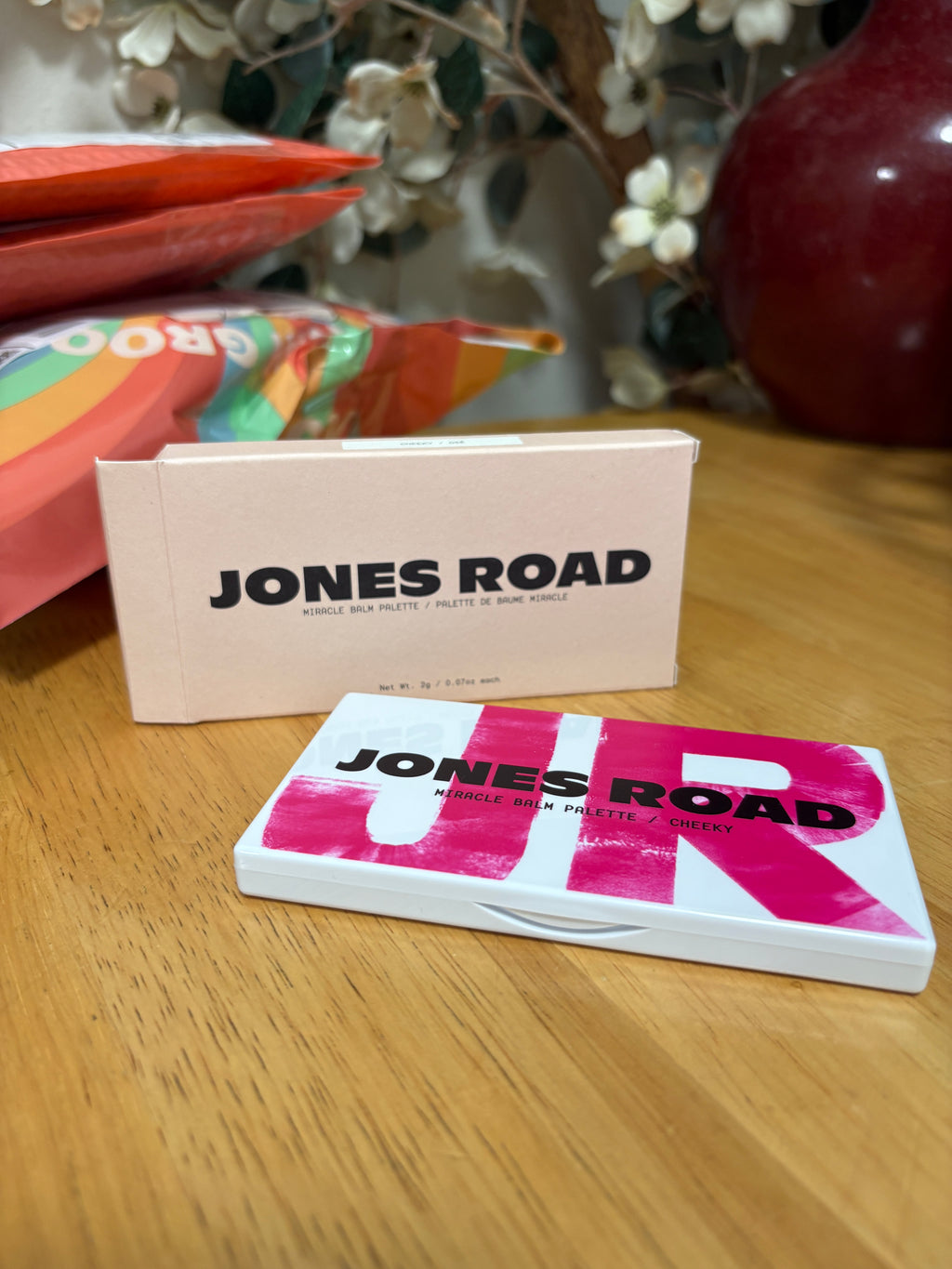 Jones Road ~ Miracle Balm Palette CHEEKY, Full Sz 3x0.07oz, BNIB, Authentic, New