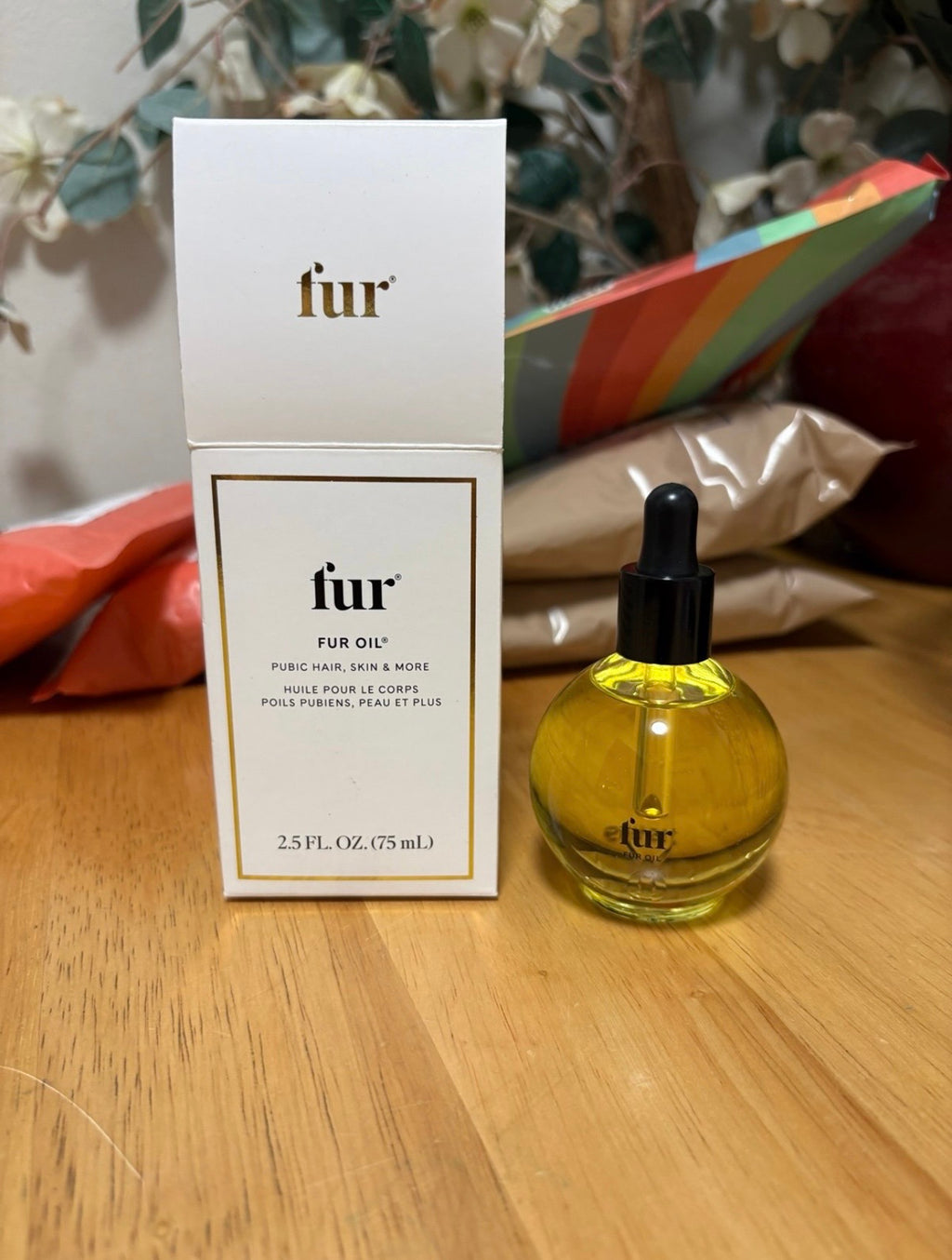 Fur ~ Fur Oil for Intimate area hair, skin & more! Full Sz 2.5oz, 75ml, BNIB,New
