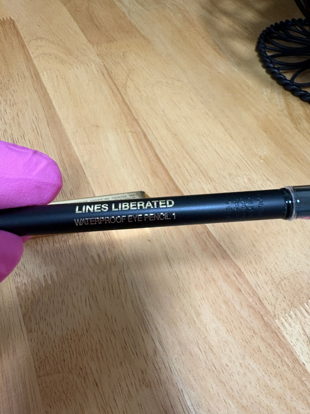 Yves Saint Laurent~Lines Liberated 1 UNBRIDLED BLACK Full 0.04oz,AUTHENTIC, BNIB