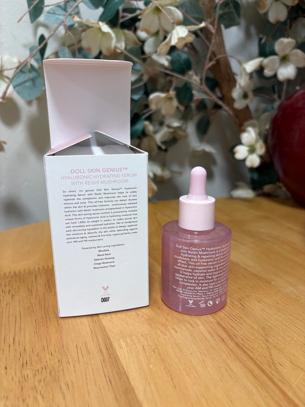 Doll 10 ~ Doll Skin Genius, Hyaluronic Hydrating Serum, Full Sz 1oz/30ml, BNIB