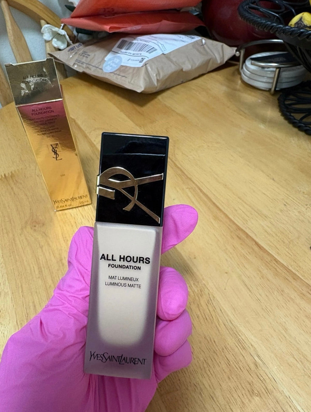 Yves Saint Laurent All Hours Foundation LC6 SPF 40 Luminous Matte 0.84oz, BNIB