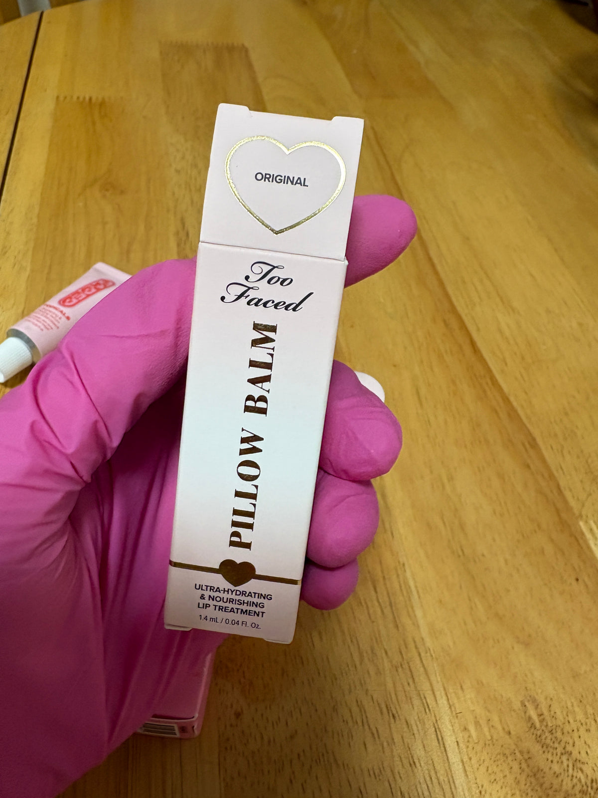 2pc Minis/Trvl Smpl Sz Bundle~Topicals Faded & Too Faced Pillow Balm~Original