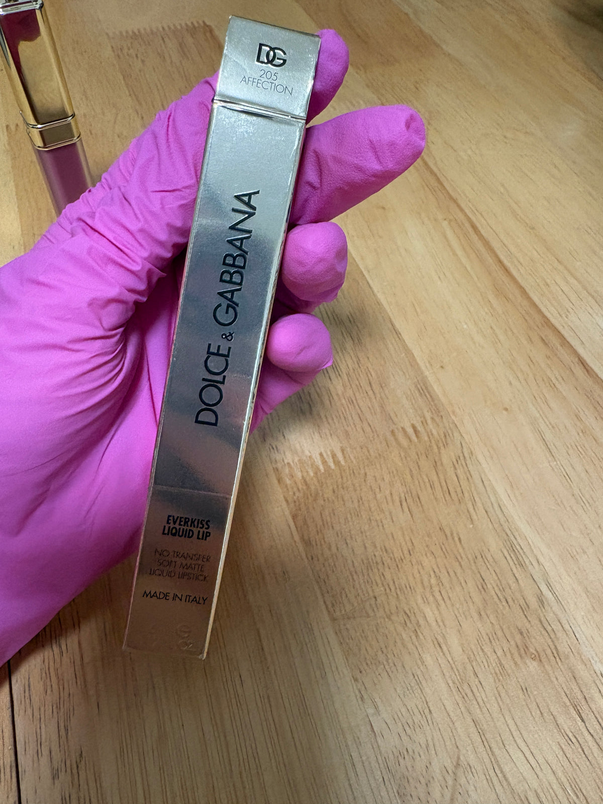 Dolce & Gabbana Everkiss Liquid Lipstick In 205 AFFECTION, Full Sz 0.17oz, BNIB