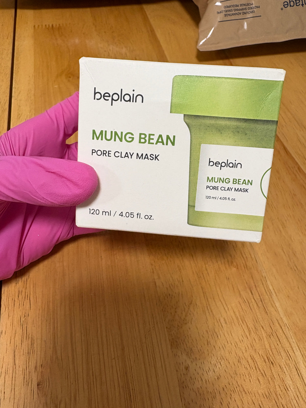 beplain Mung Bean Pore Clay Mask, Mild, full Sz, 4.05oz, Sealed, BNIB, ex: 12/28