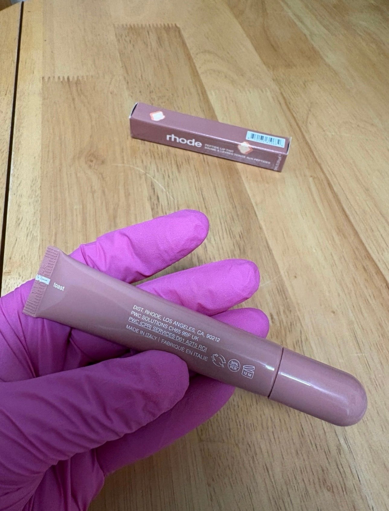 Rhode Peptide Lip Tint Limited Edition, Sold Out, TOAST BNIB, AUTHENTIC!, New
