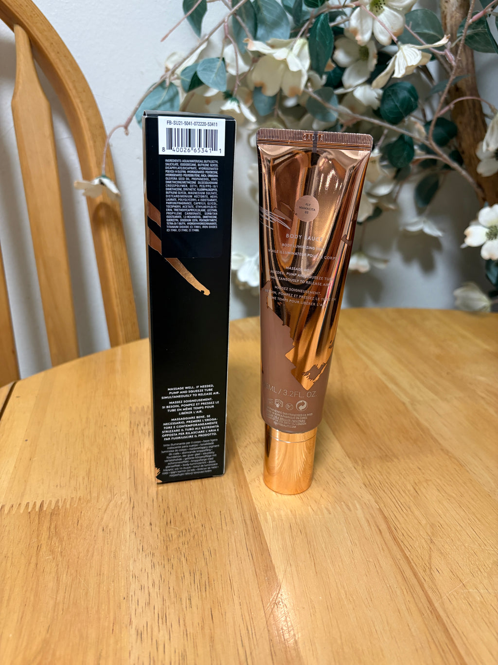 Fenty Beauty Body Sauce Luminizing Liquid Tint FLY MAMACITA 05 3.2 fl oz, BNIB