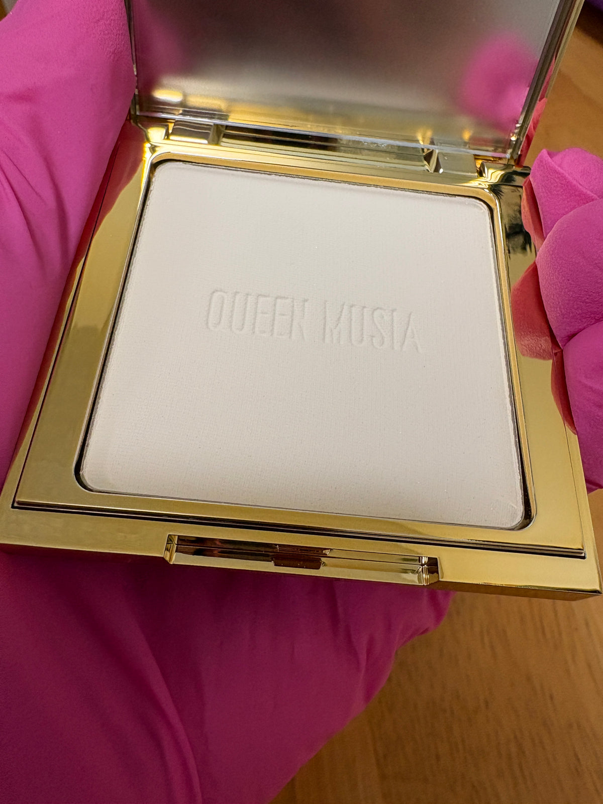 Queen Musia Blurring And Flaw Eliminating Setting Powder Translucent White, BNIB