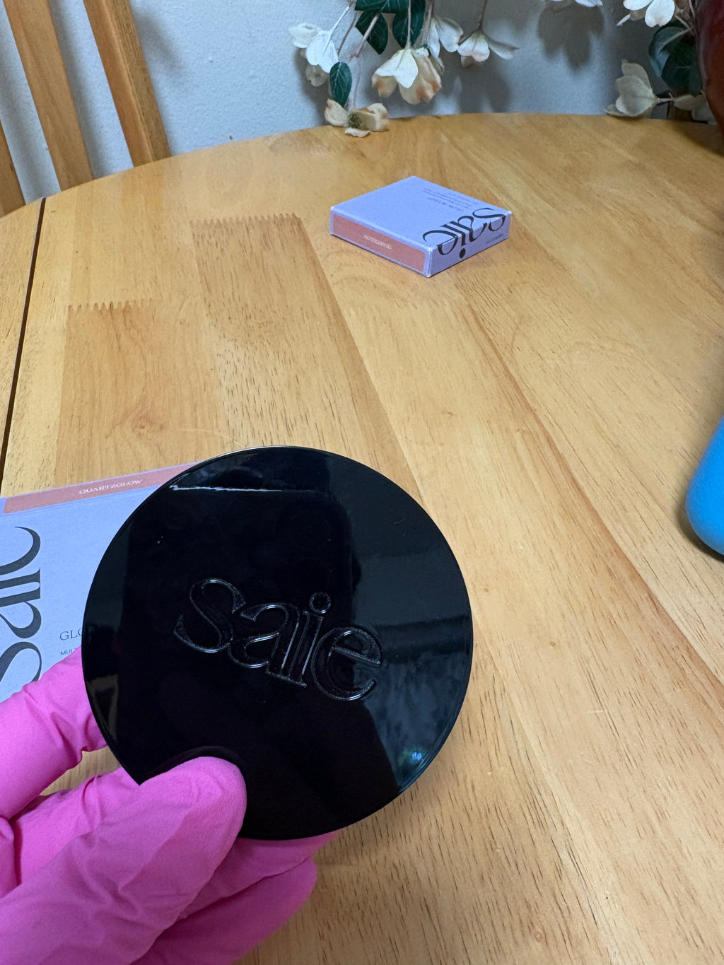Saie Glow Sculpt ~Multi-Use Cream Highlighting Blush In QUARTZGLOW, 0.20oz, BNIB
