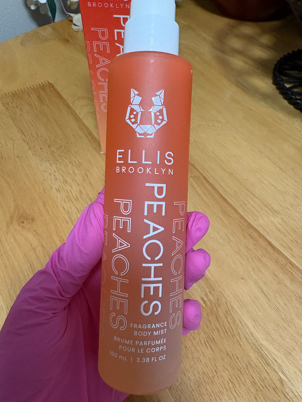 Ellis Brooklyn PEACHES Fragrance Body Mist,FullSz 3.38oz/100ml,BNIB,DISCONTINUED