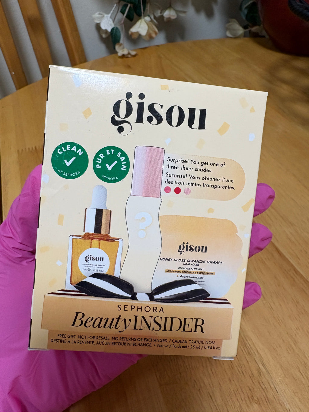 Sephora Beauty Insider Gift, Gisou~The Honey Hive, 3pc Set, BNIB, SEALED, BLIND