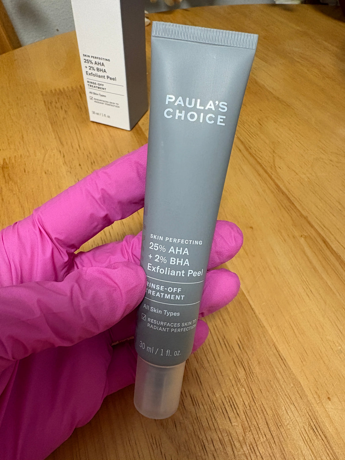 Paula’s Choice Skin Perfecting 25%AHA + 2%BHA Exfoliant Peel 1oz/30ml New in Box