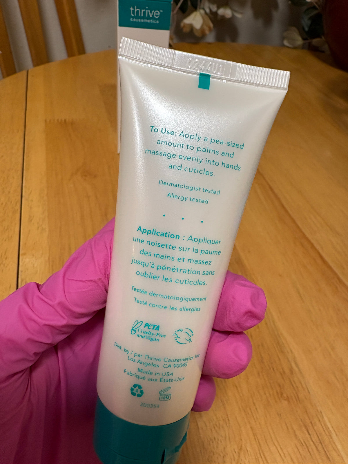 Thrive Causemetics Defying Gravity Nourishing Hand & Nail Cream, Original, BNIB