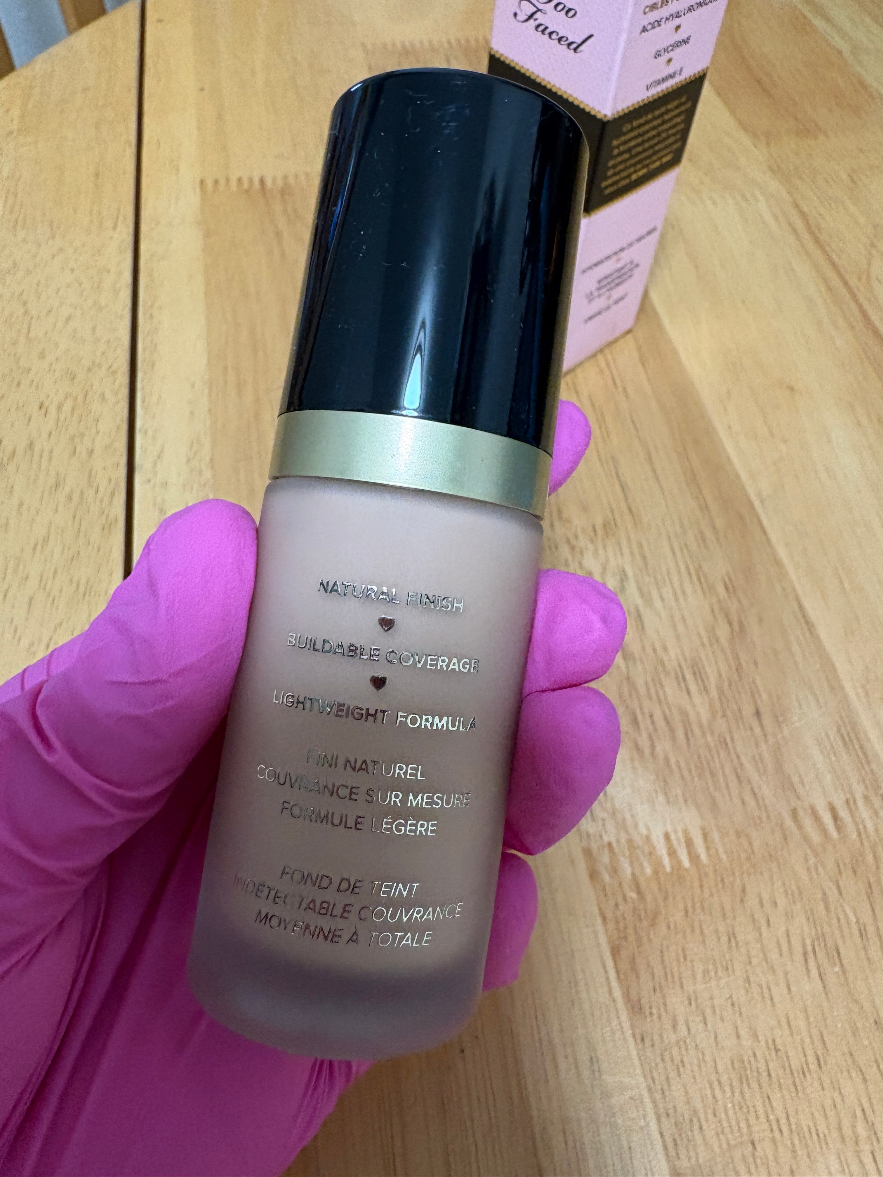 Too Faced Born This Way Foundation In NUDE, New Formula, Full Sz 1oz, AUTHENTIC