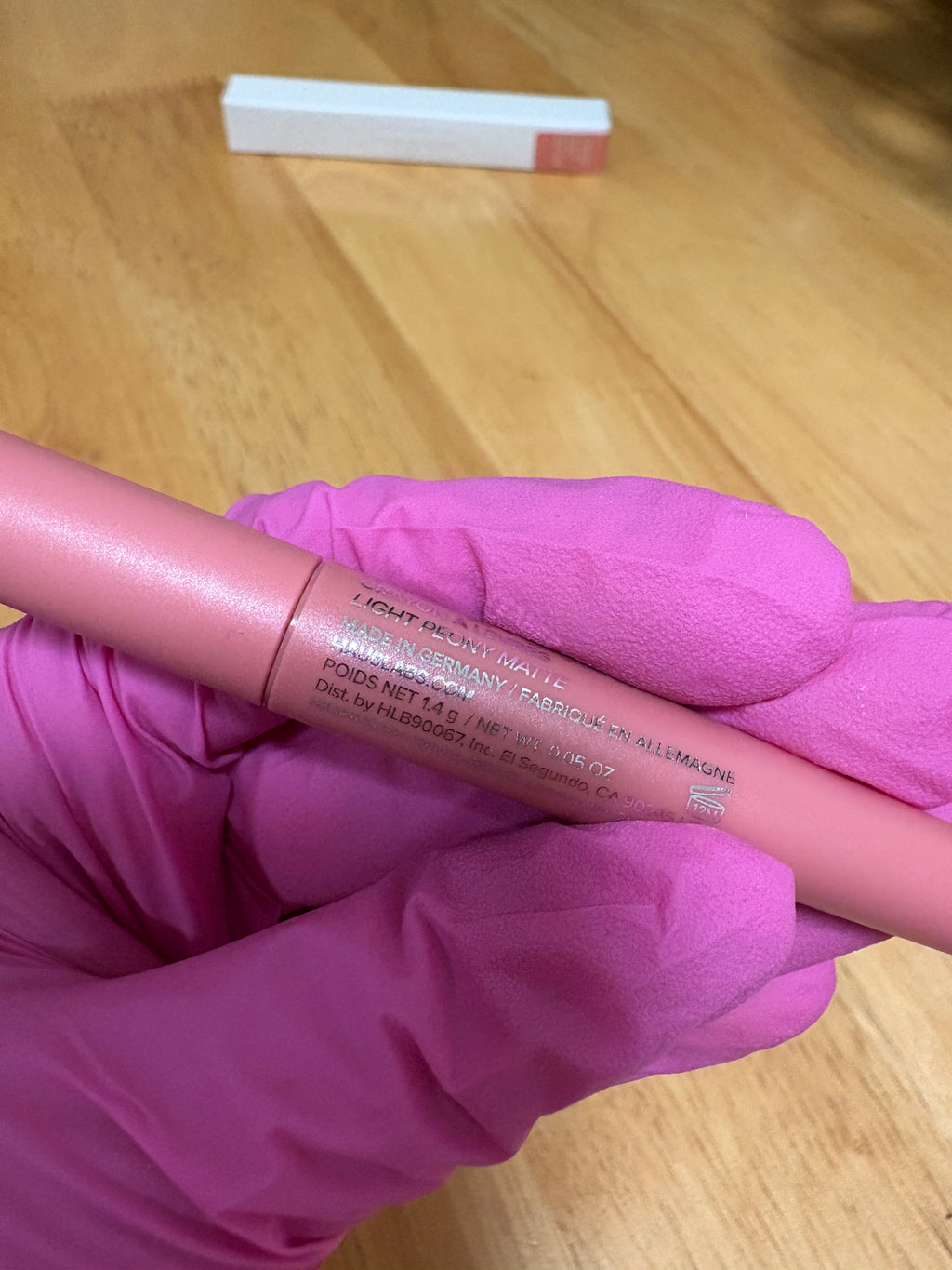 HAUS LABS Le Monster Lip Crayon In LIGHT PEONY MATTE, Full Size 0.05oz BNIB, New
