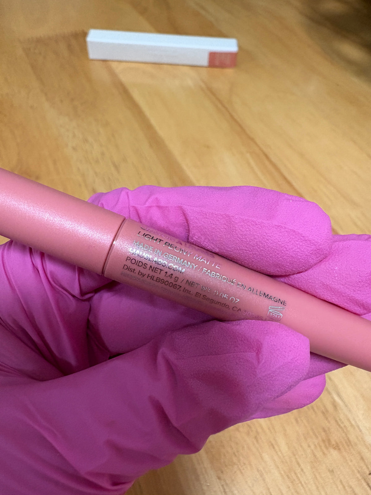HAUS LABS Le Monster Lip Crayon In LIGHT PEONY MATTE, Full Size 0.05oz BNIB, New