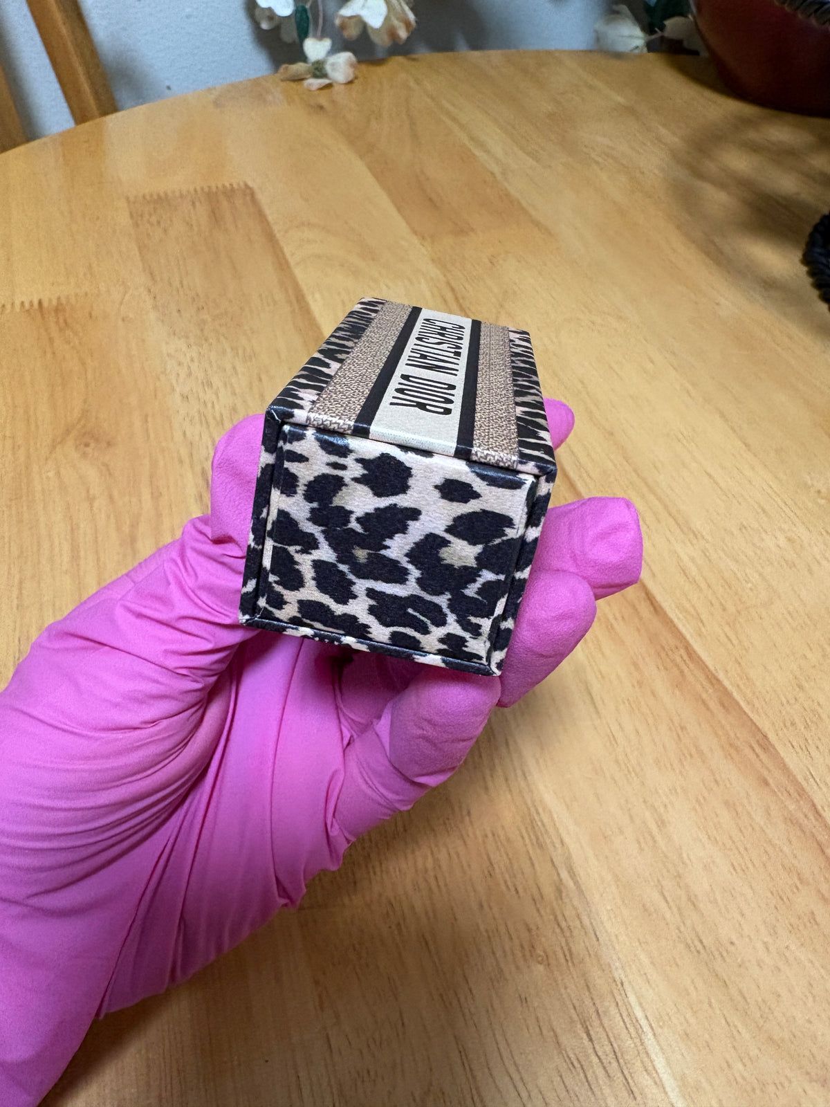 Christian Dior Limited Edition Mitzah Lipstick Case/Holder NEW, No Box, Leopard