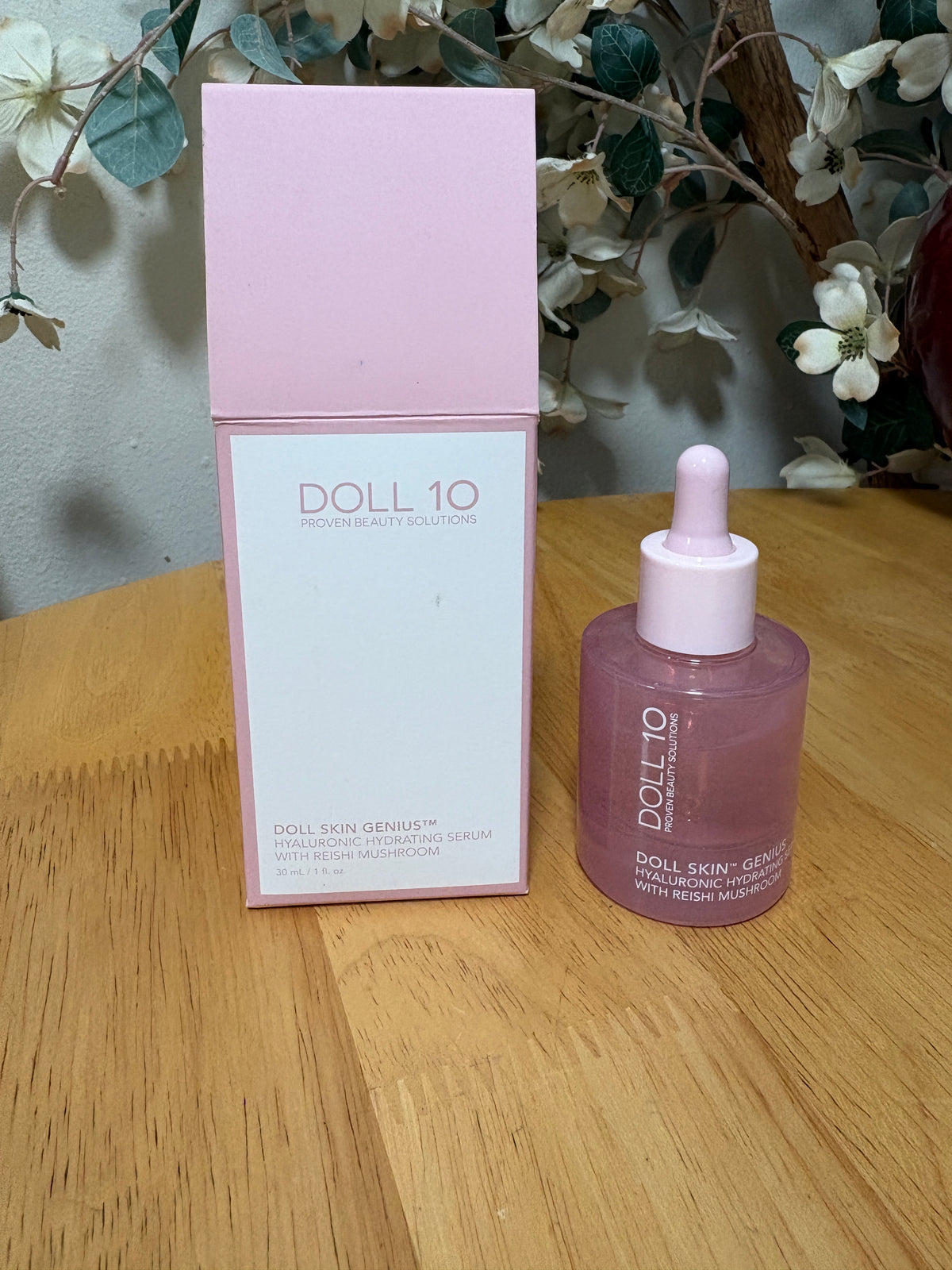 Doll 10 ~ Doll Skin Genius, Hyaluronic Hydrating Serum, Full Sz 1oz/30ml, BNIB
