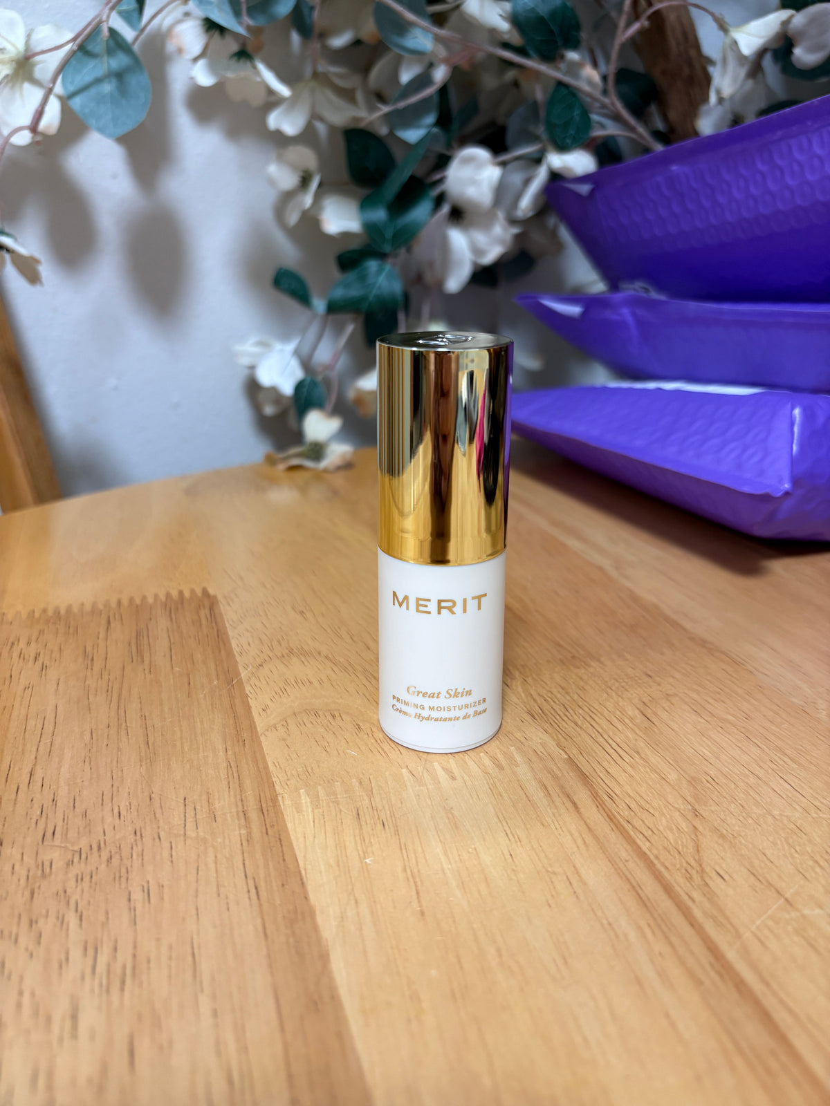 Merit~Great Skin Priming Firming Moisturizer Mini 0.5oz/15ml, NWOB, NO BOX, New