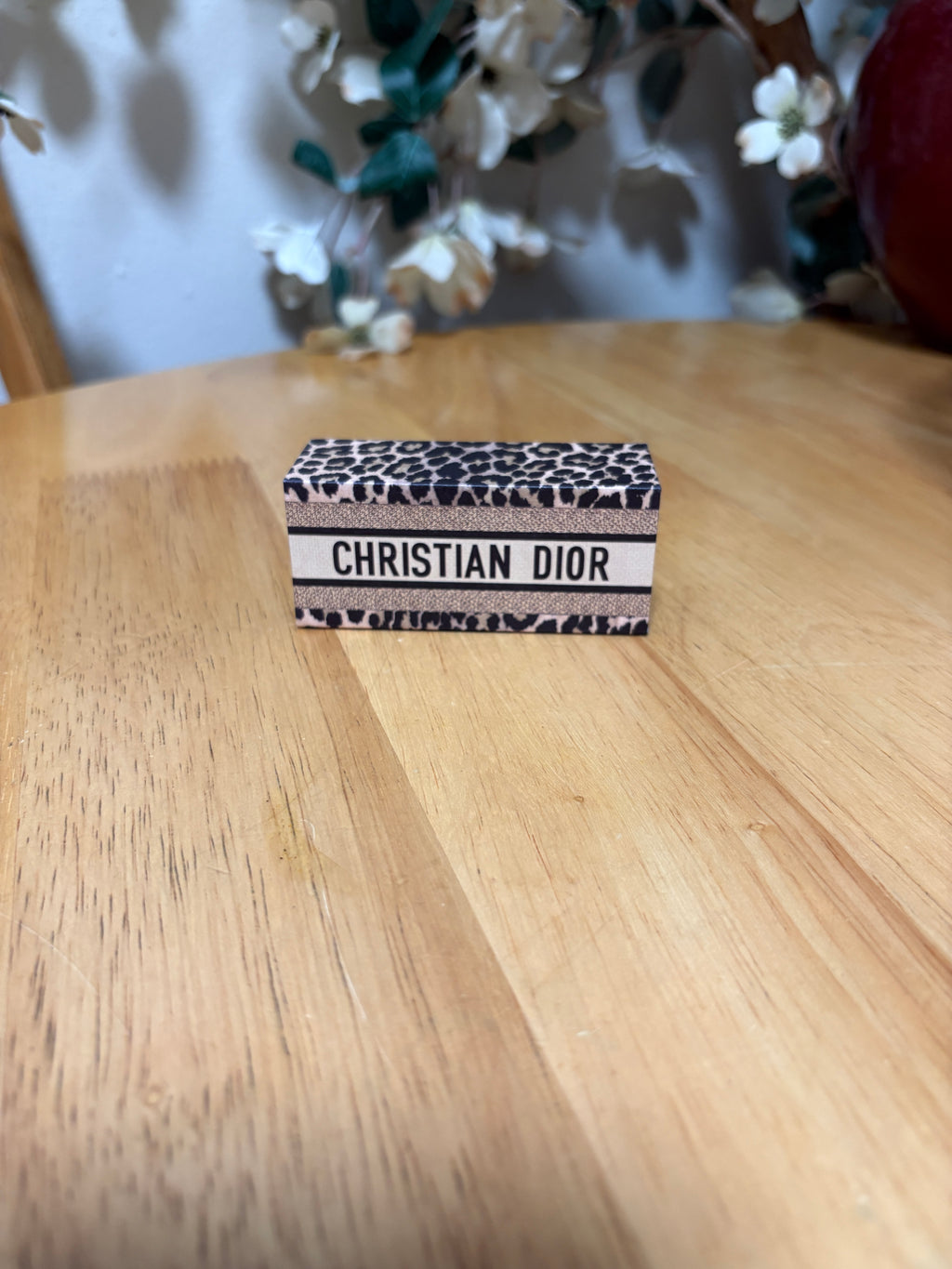 Christian Dior Limited Edition Mitzah Lipstick Case/Holder NEW, No Box, Leopard