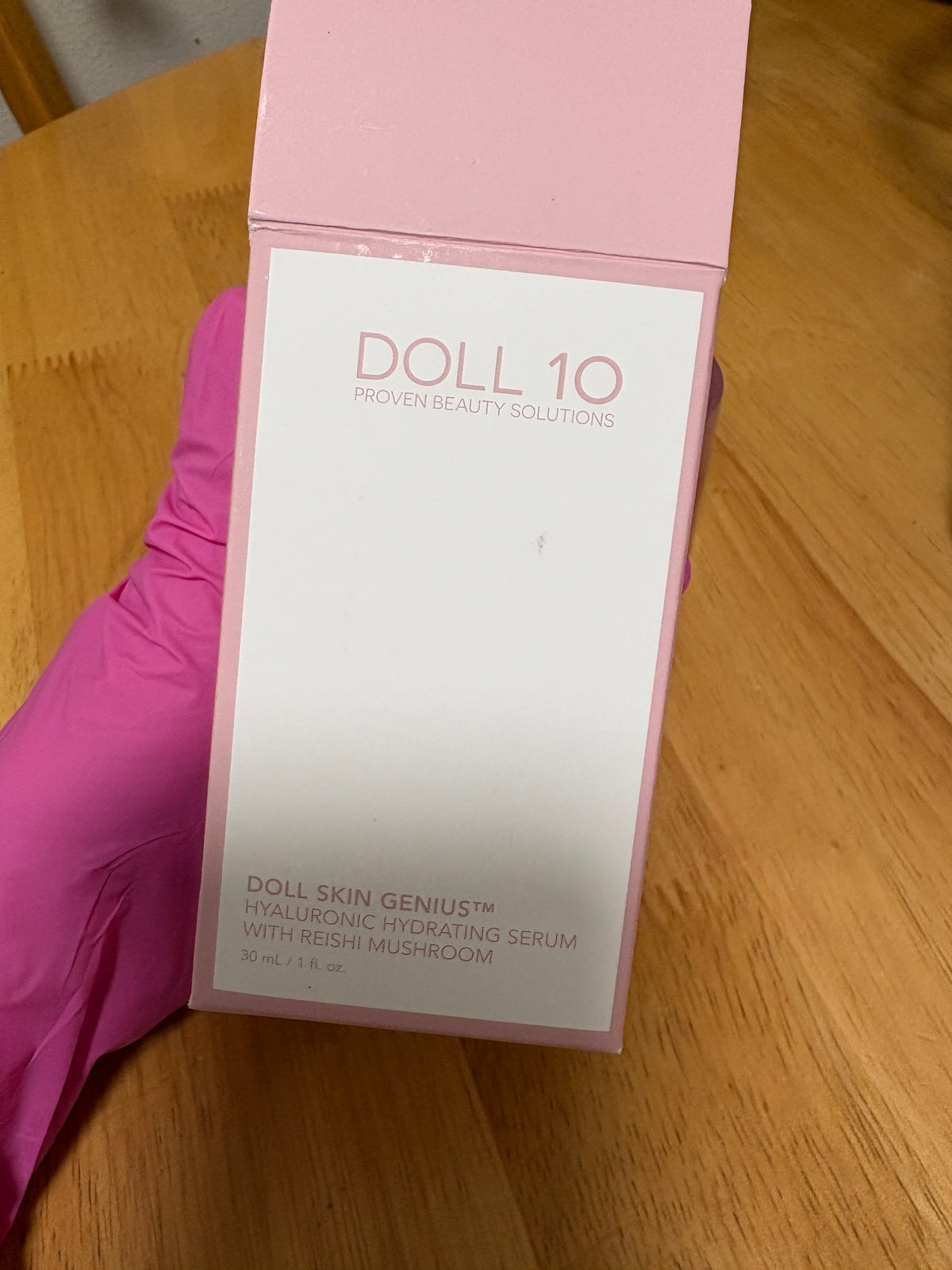 Doll 10 ~ Doll Skin Genius, Hyaluronic Hydrating Serum, Full Sz 1oz/30ml, BNIB
