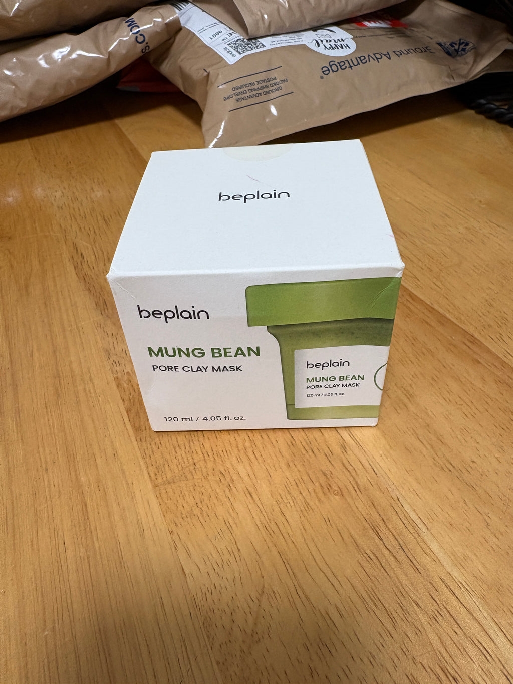 beplain Mung Bean Pore Clay Mask, Mild, full Sz, 4.05oz, Sealed, BNIB, ex: 12/28