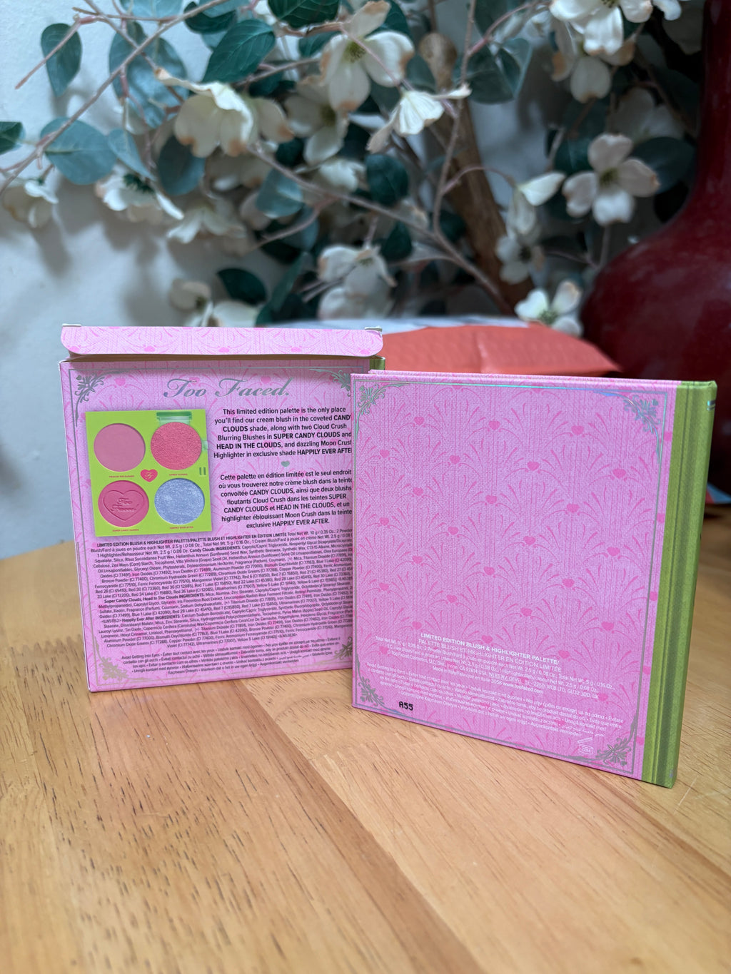 Too Faced Limited Edition Fairytale Crush Blush & Highlighter Palette, BNIB, New