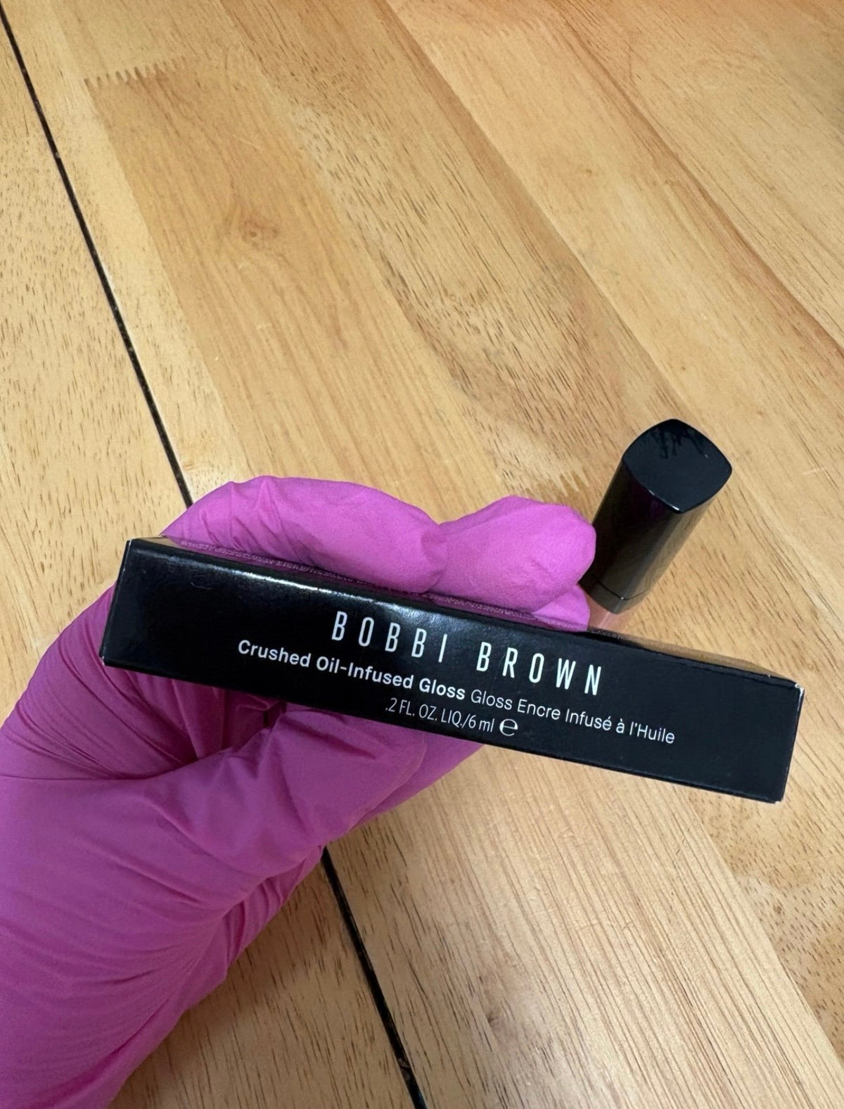 Bobbi Brown Crushed Oil-Infused Gloss in BELLINI (shimmer), full Sz 0.2oz,BNIB