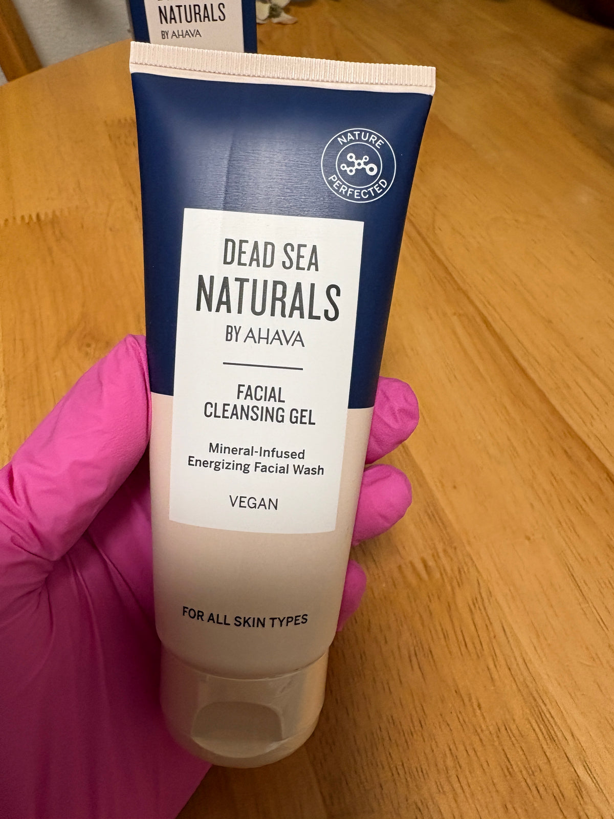 Dead Sea Naturals By Ahava Facial Cleaning Gel Vegan, BNIB, Sealed, New 3.4 Oz