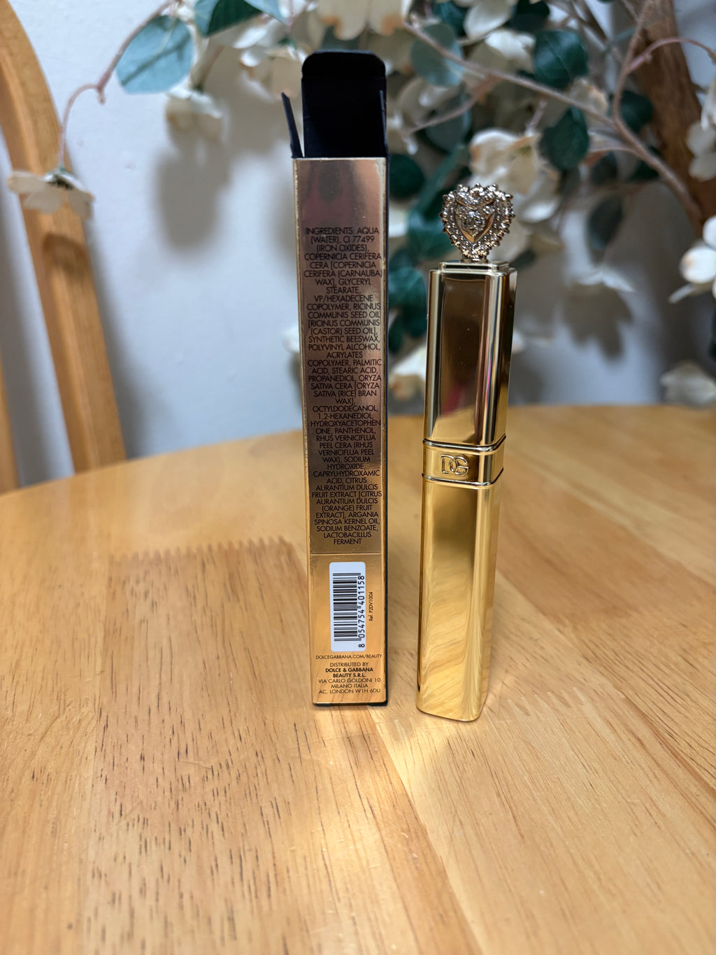 Dolce & Gabbana Everfull XL 36H Extreme Volume Mascara Black Full Sz 0.27oz, NEW