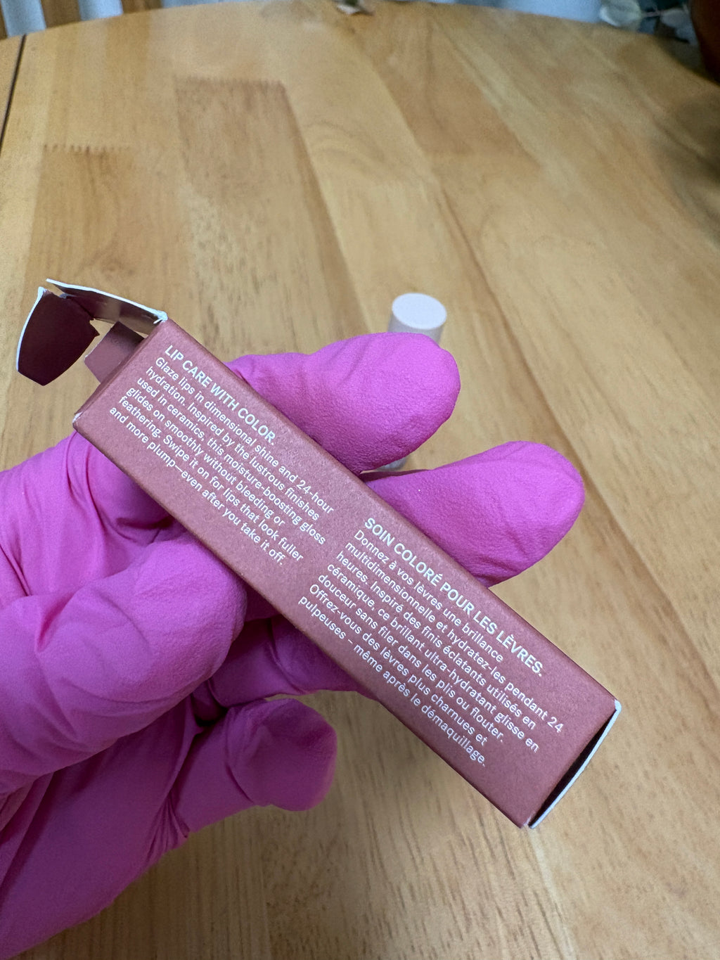 Ilia Overglaze Hydrating Lip Gloss in ENAMEL,Mini Sz 0.05oz, BNIB, Authentic,New