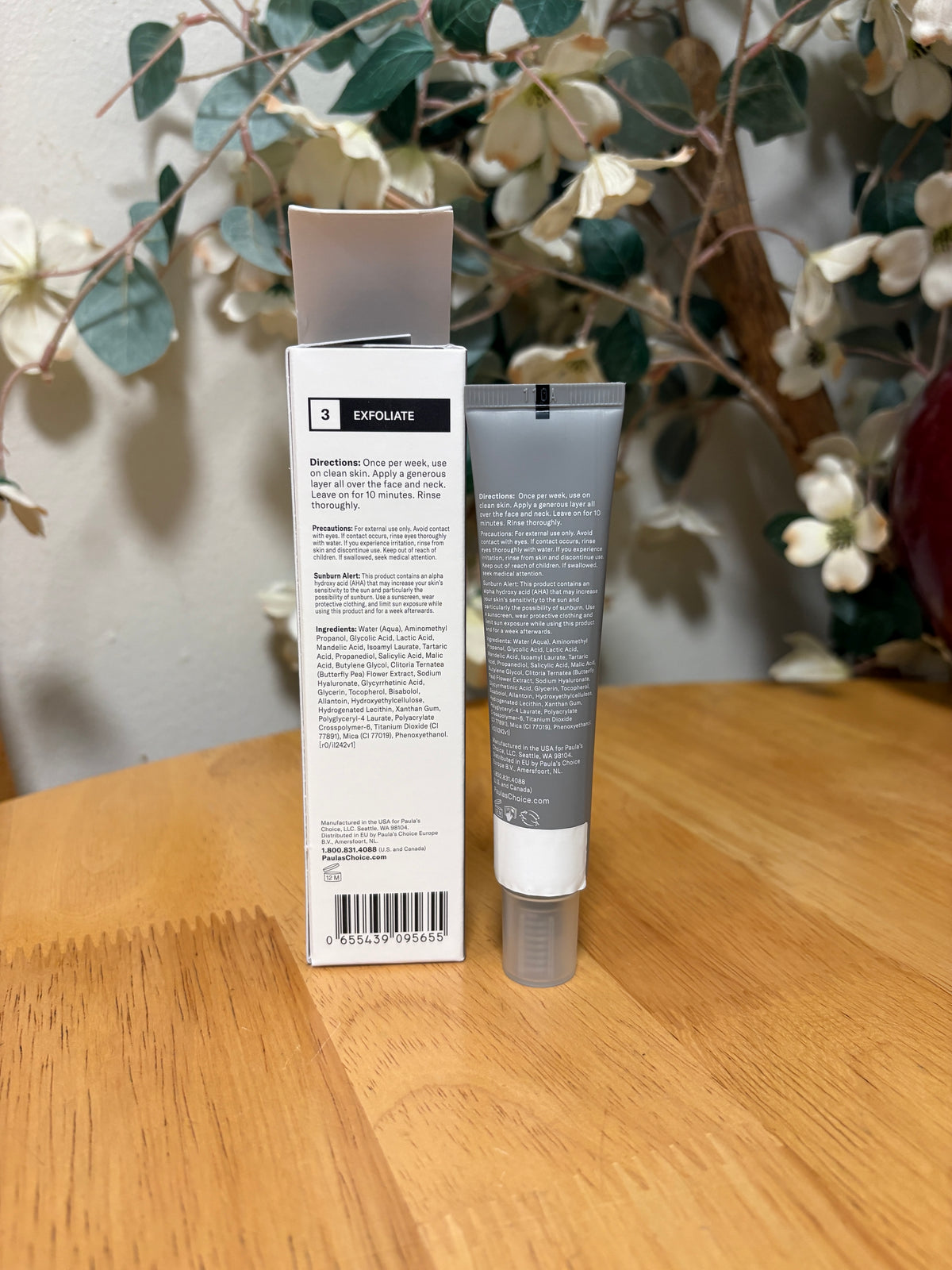 Paula’s Choice Skin Perfecting 25%AHA + 2%BHA Exfoliant Peel 1oz/30ml New in Box