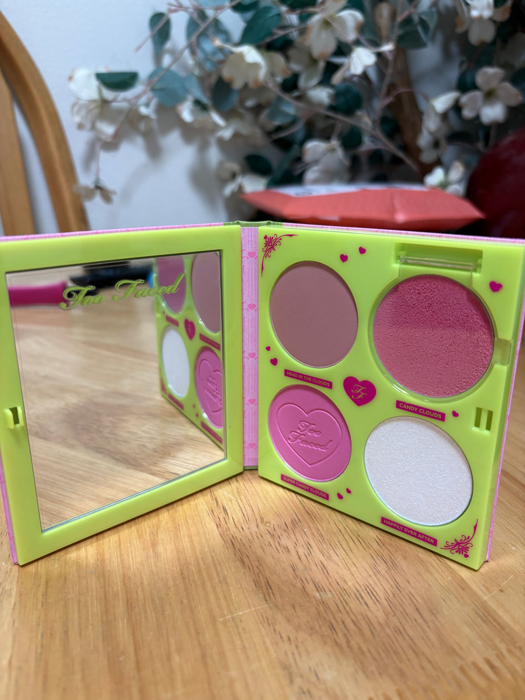 Too Faced Limited Edition Fairytale Crush Blush & Highlighter Palette, BNIB, New