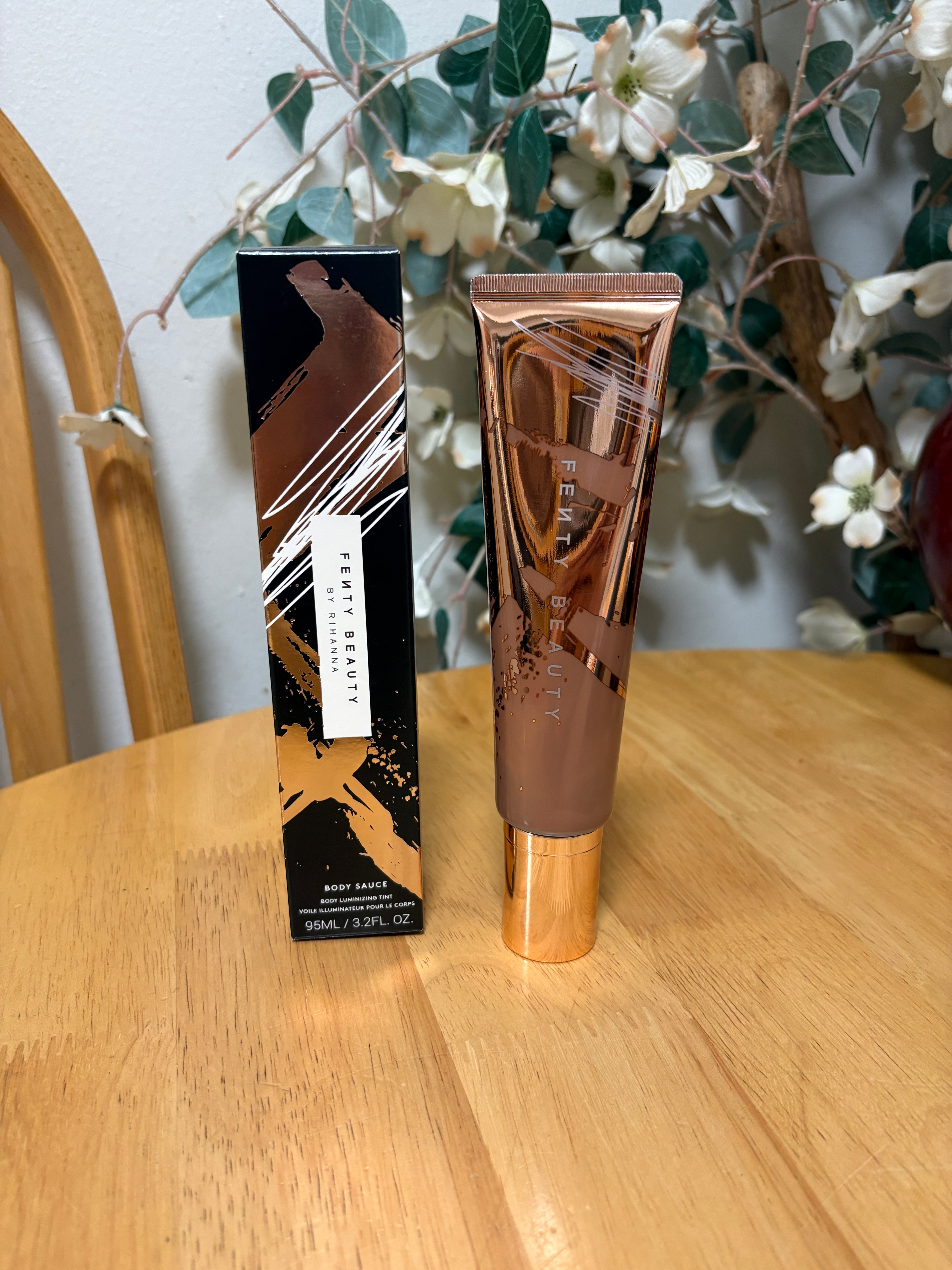 Fenty Beauty Body Sauce Luminizing Liquid Tint FLY MAMACITA 05 3.2 fl oz, BNIB