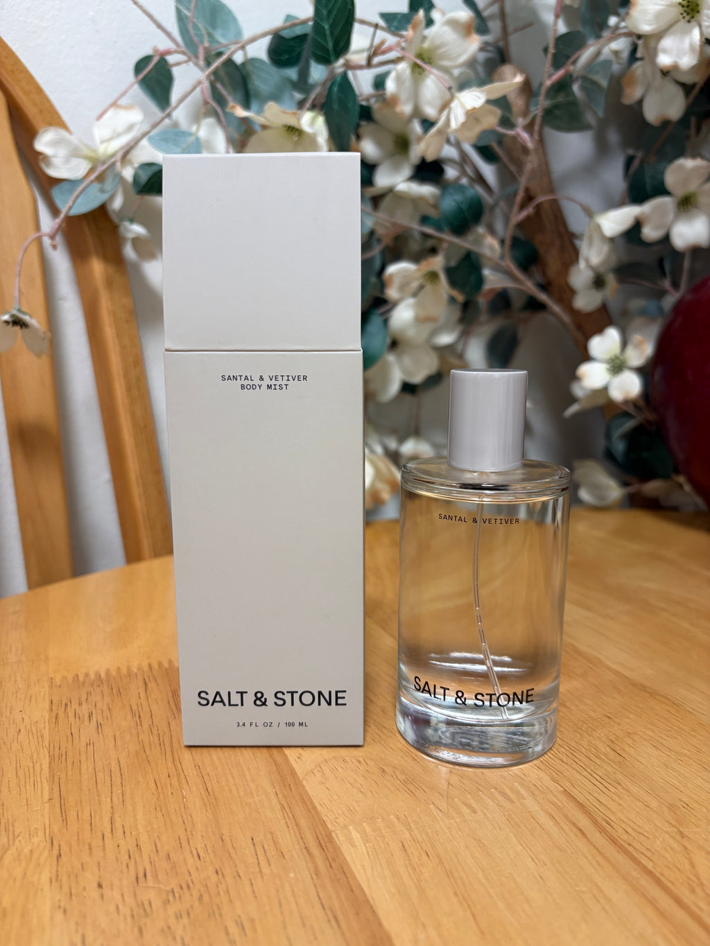 Salt & Stone SANTAL & VETIVER Body Mist, Full Sz 3.4oz, BNIB, Authentic, New