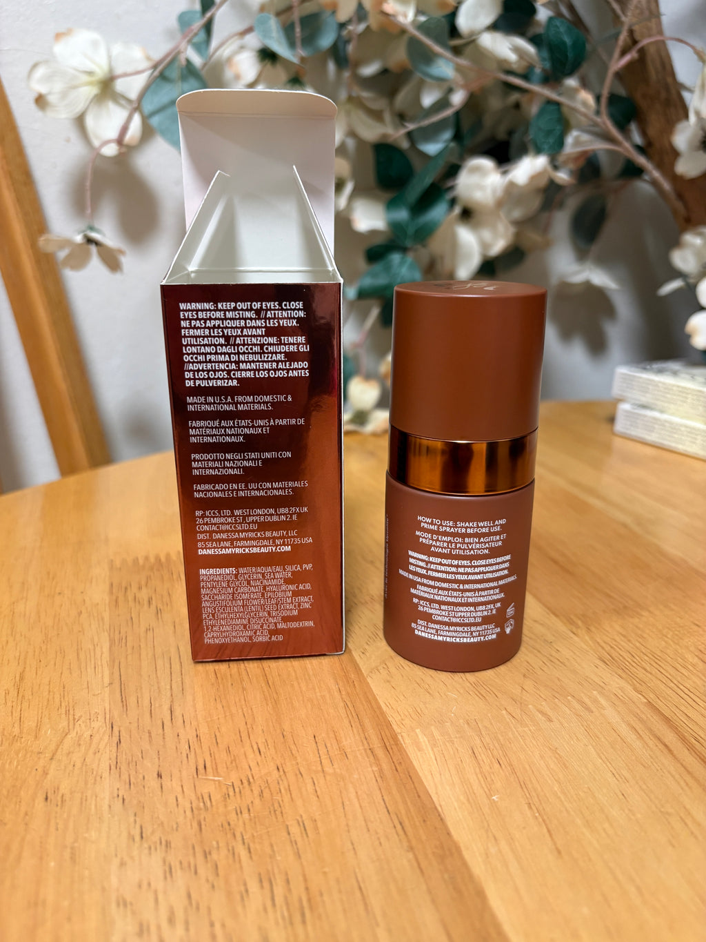 Danessa Myricks Yummy Skin Liquid Blurring Balm Setting Spray 50ml/1.7oz, BNIB