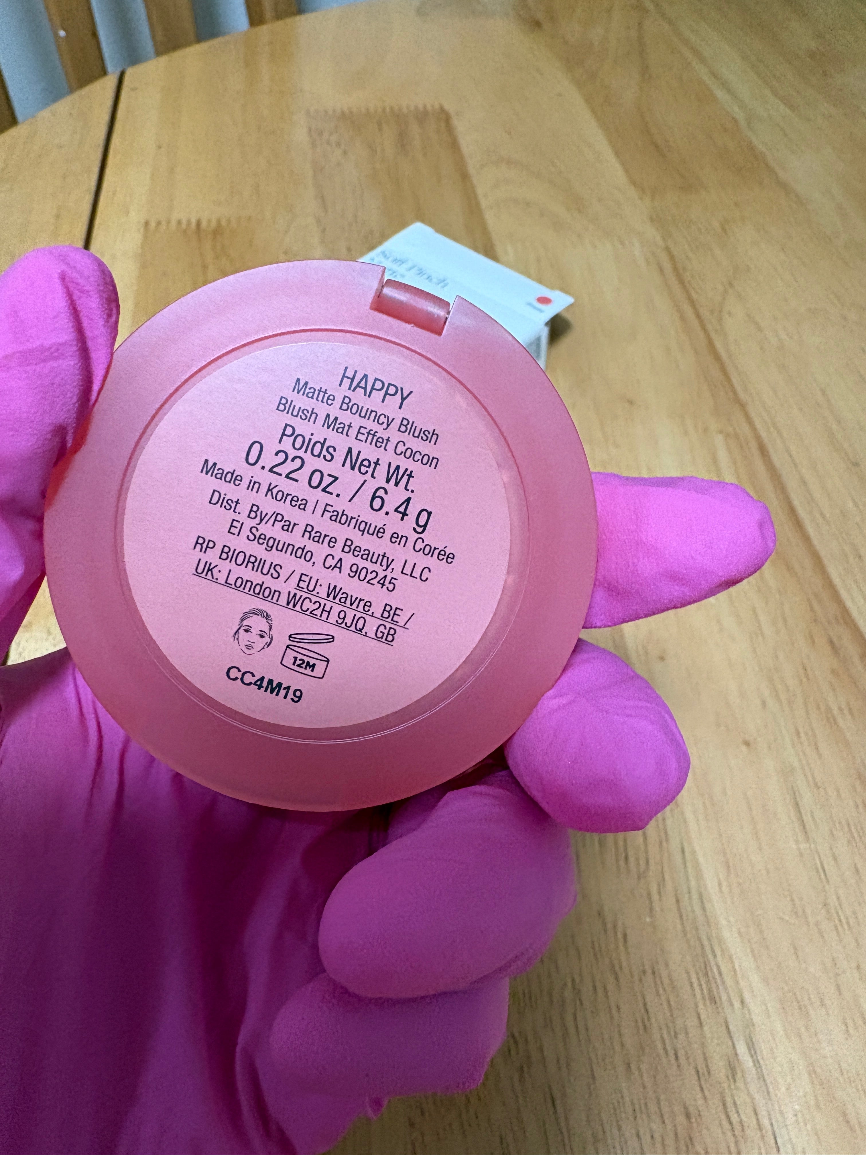 Rare Beauty ~ Soft Pinch Matte Bouncy Blush in HAPPY, full Sz 0.22oz, BNIB, New