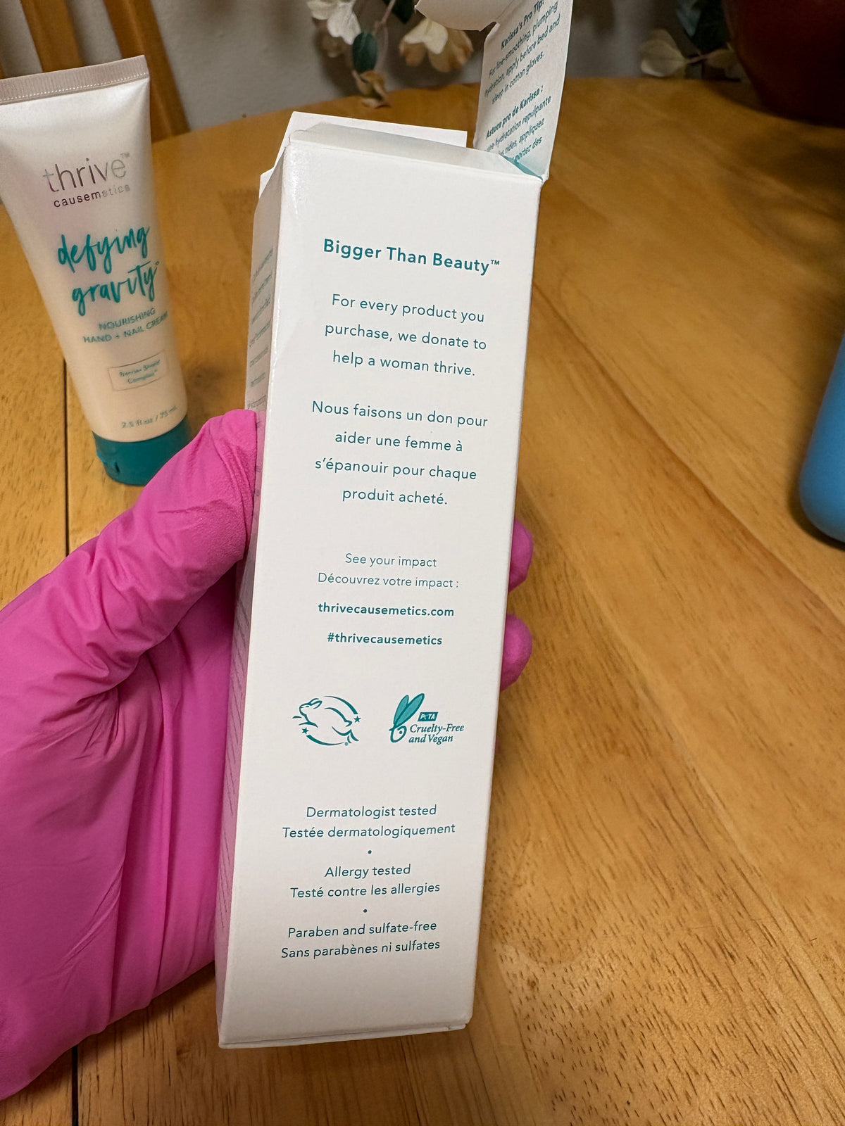 Thrive Causemetics Defying Gravity Nourishing Hand & Nail Cream, Original, BNIB