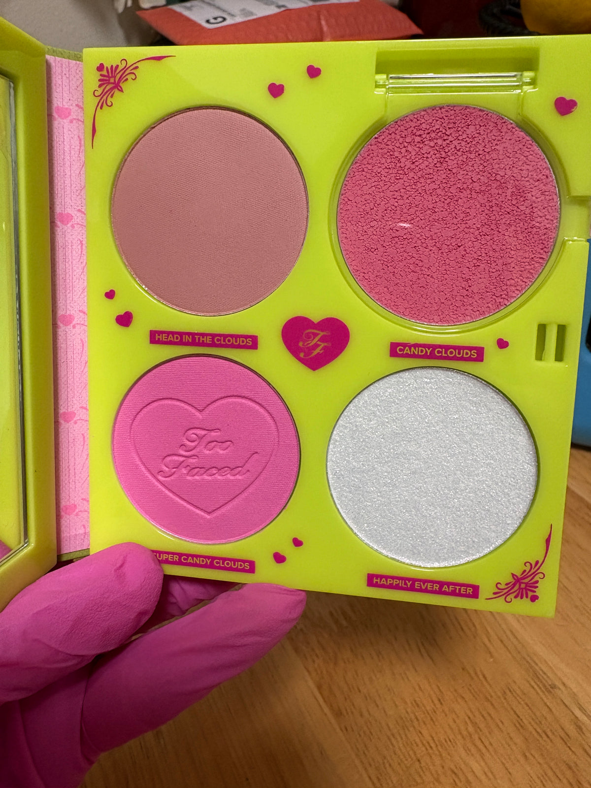 Too Faced Limited Edition Fairytale Crush Blush & Highlighter Palette, BNIB, New