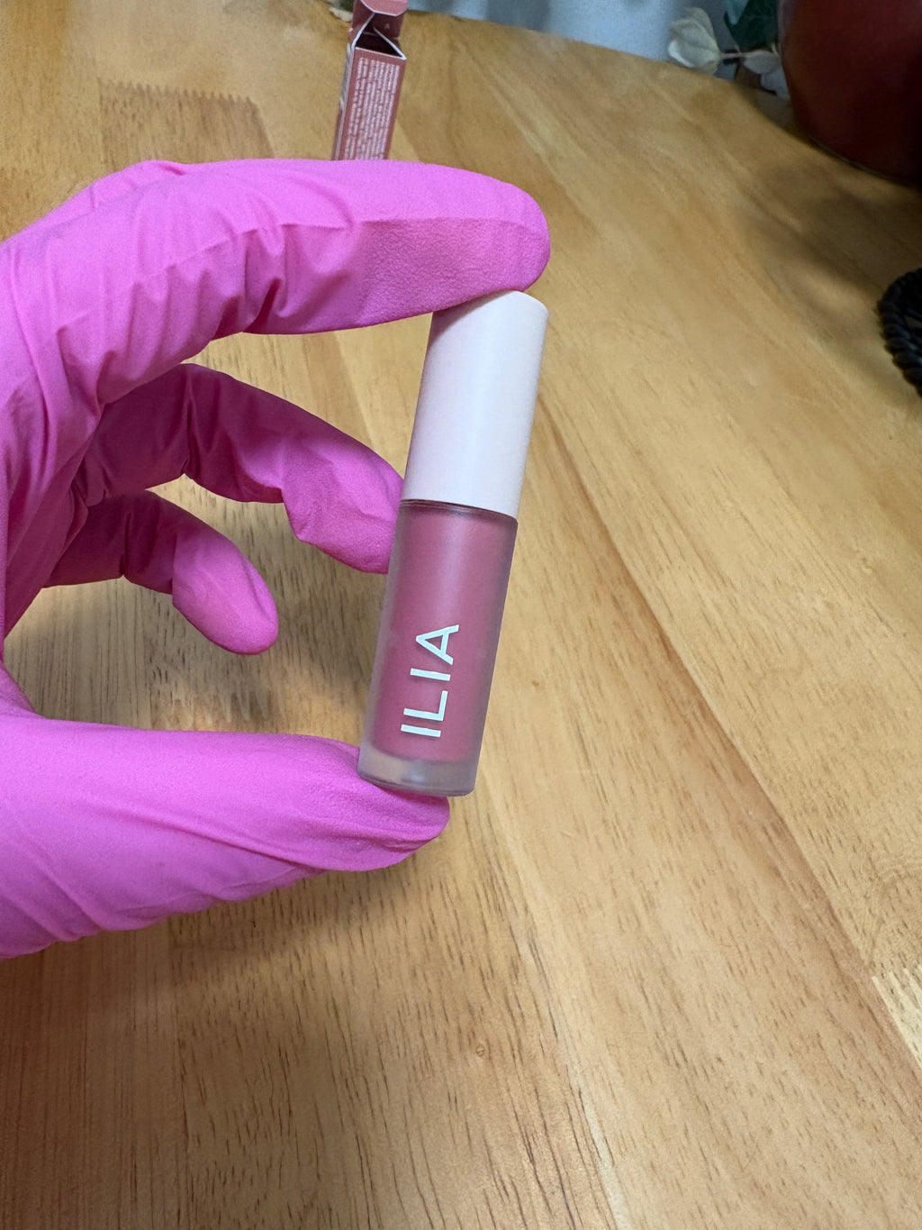 Ilia Overglaze Hydrating Lip Gloss in ENAMEL,Mini Sz 0.05oz, BNIB, Authentic,New