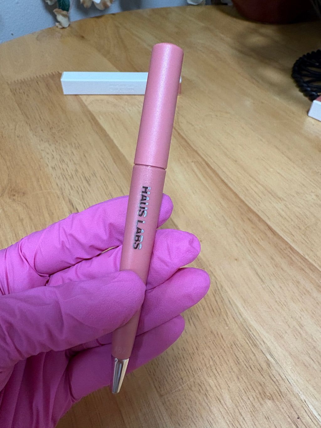 HAUS LABS Le Monster Lip Crayon In LIGHT PEONY MATTE, Full Size 0.05oz BNIB, New