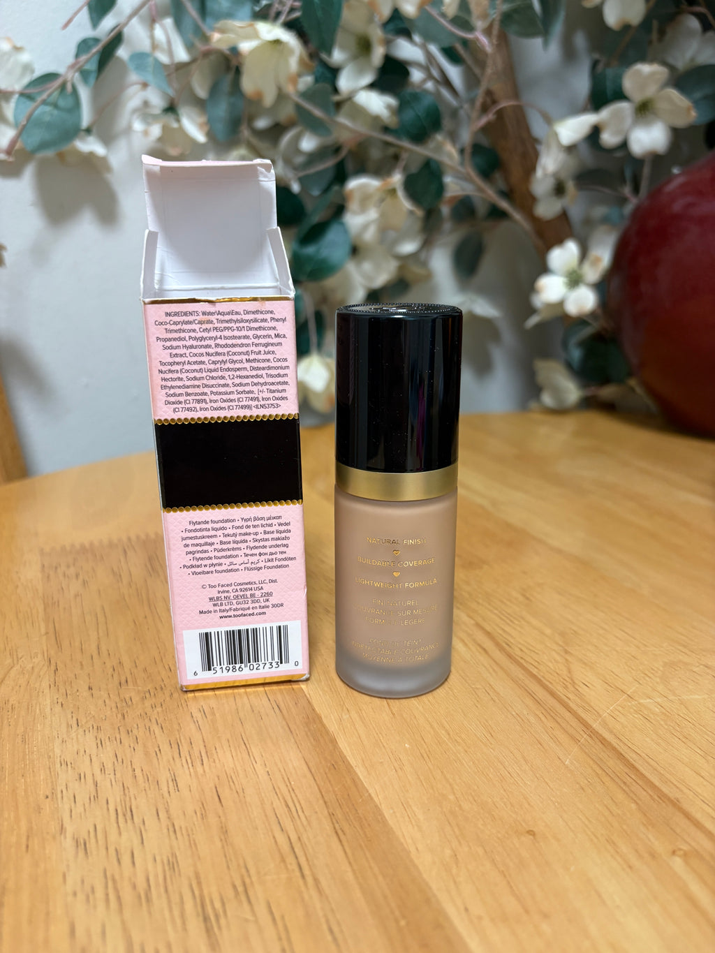 Too Faced Born This Way Foundation In NUDE, New Formula, Full Sz 1oz, AUTHENTIC