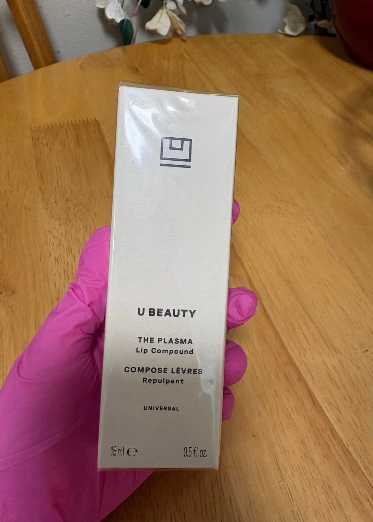 U Beauty The Plasma Lip Compound Treatment in UNIVERSAL, full Sz 0.5oz, SEALED
