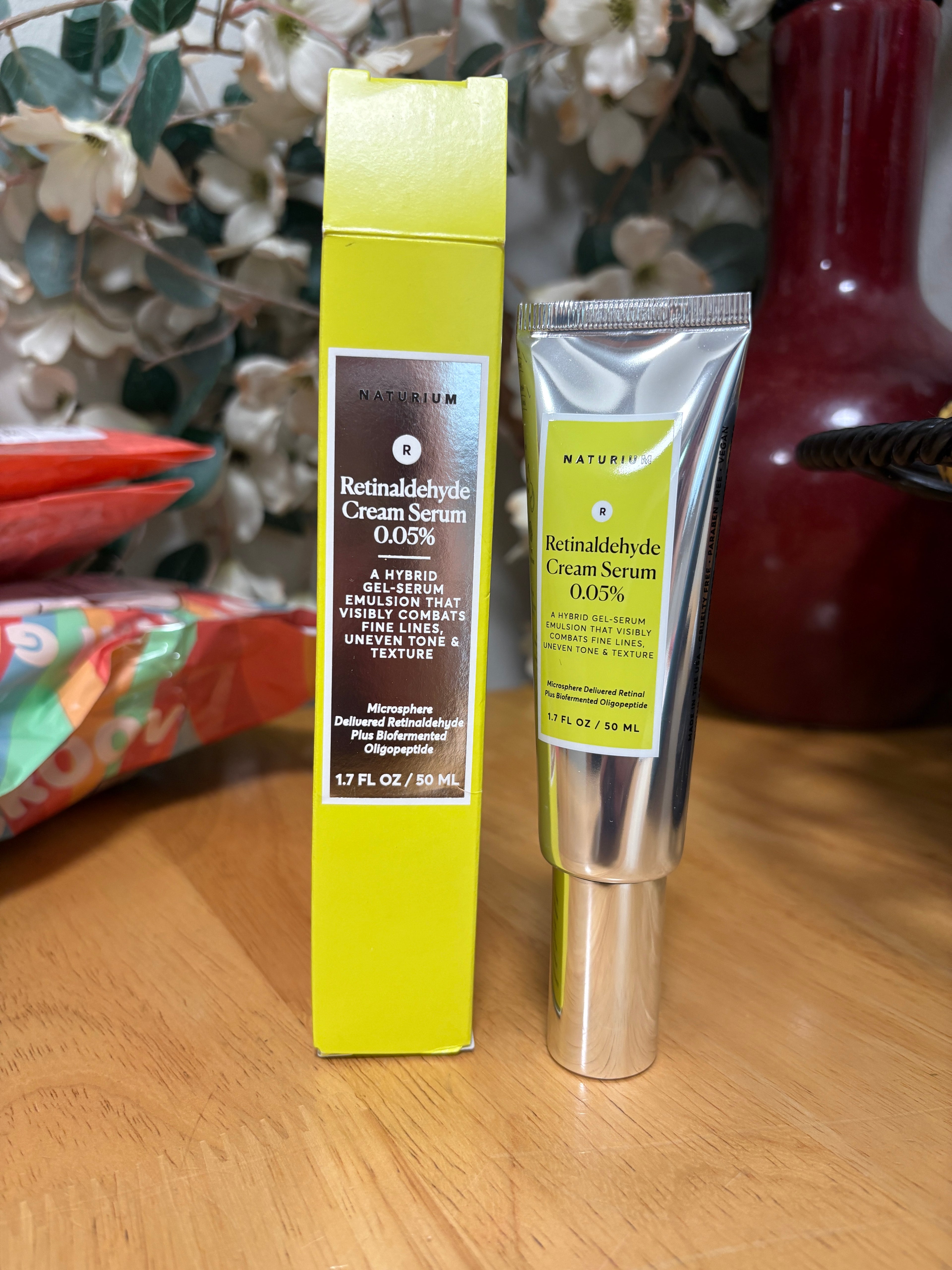 Naturium ~ Retinaldehyde Cream Serum 0.05%, for fine lines & texture, BNIB, New