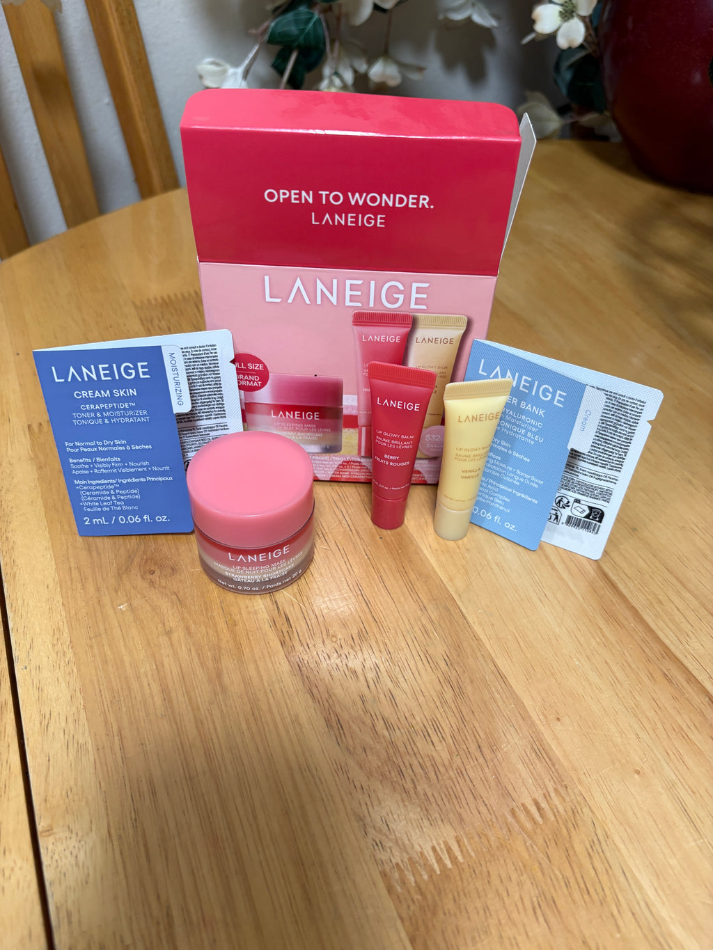 Laneige ~ Berry Sweet Lip Trio, 3 Piece Set,LIMITED EDITION, BNIB Authentic, New