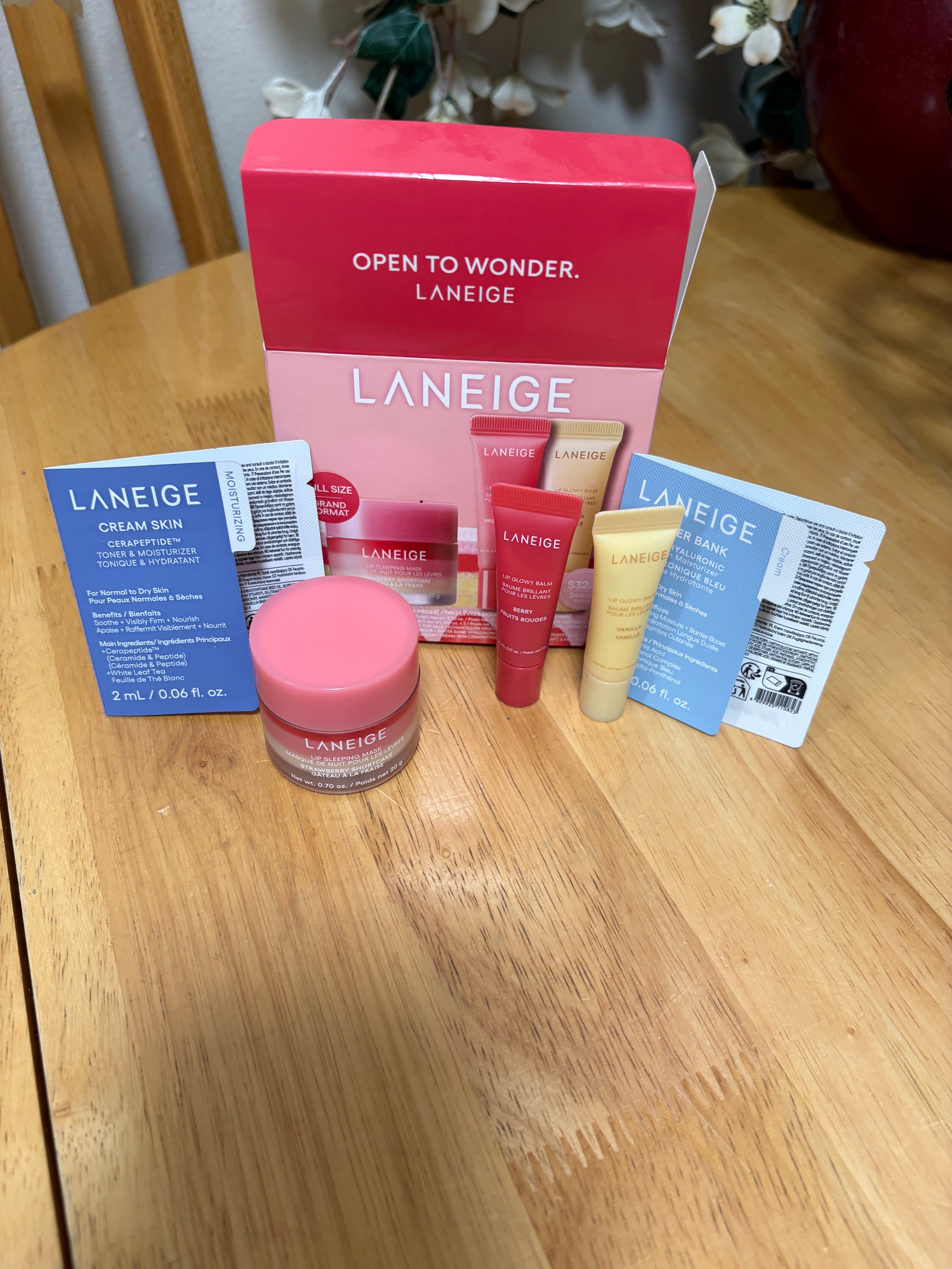 Laneige ~ Berry Sweet Lip Trio, 3 Piece Set,LIMITED EDITION, BNIB Authentic, New