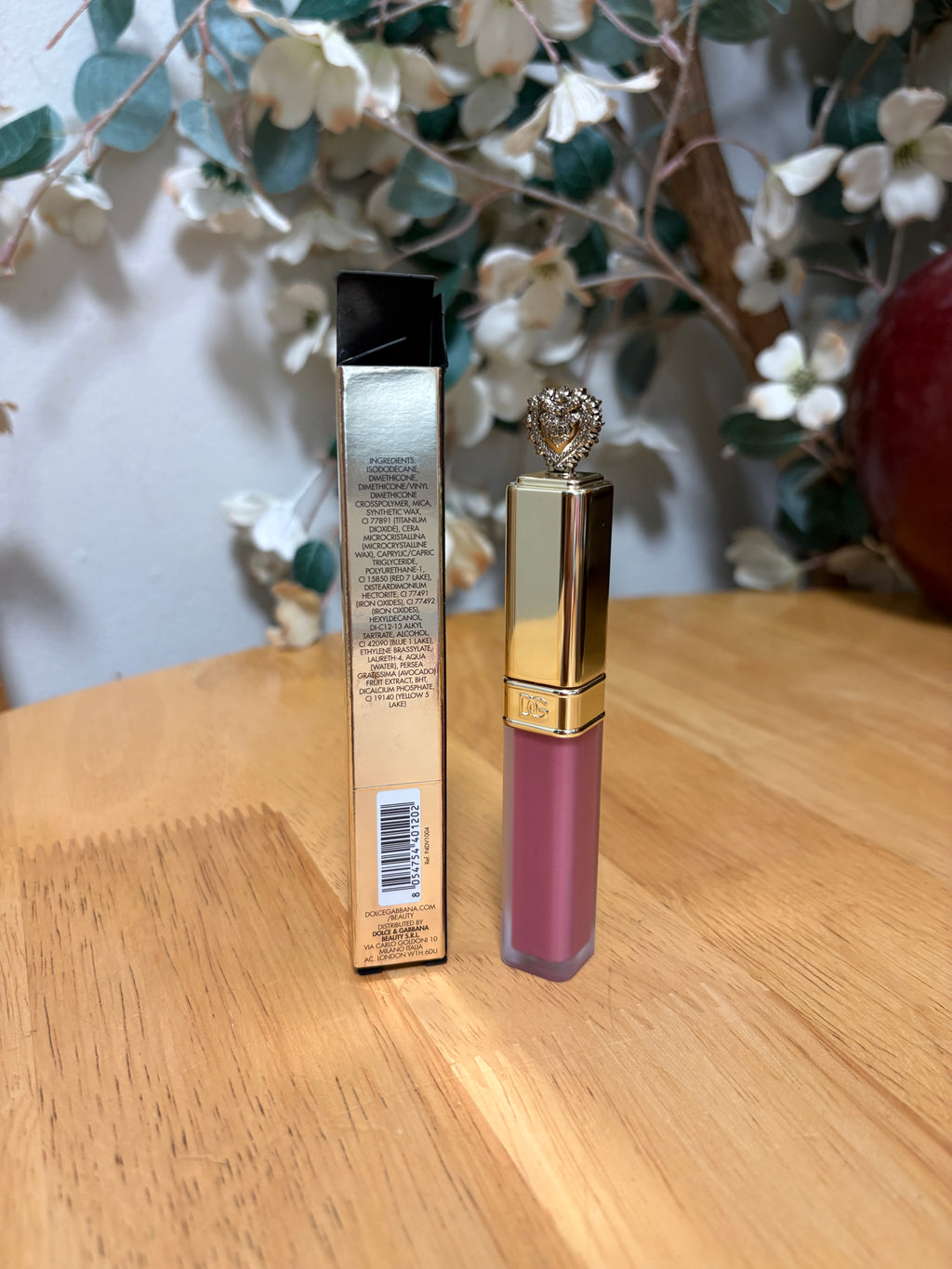 Dolce & Gabbana Everkiss Liquid Lipstick In 205 AFFECTION, Full Sz 0.17oz, BNIB