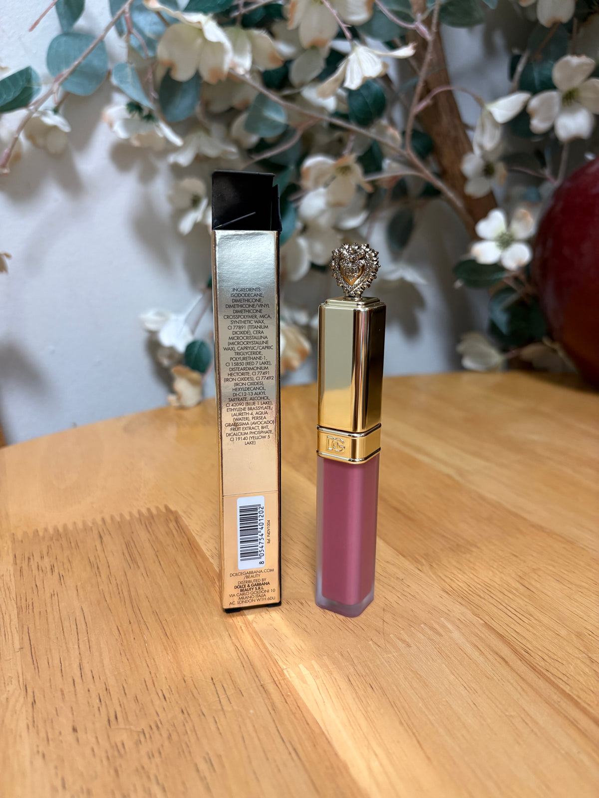 Dolce & Gabbana Everkiss Liquid Lipstick In 205 AFFECTION, Full Sz 0.17oz, BNIB