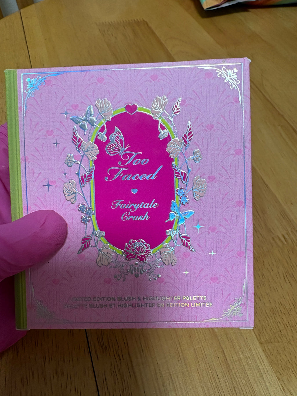 Too Faced Limited Edition Fairytale Crush Blush & Highlighter Palette, BNIB, New
